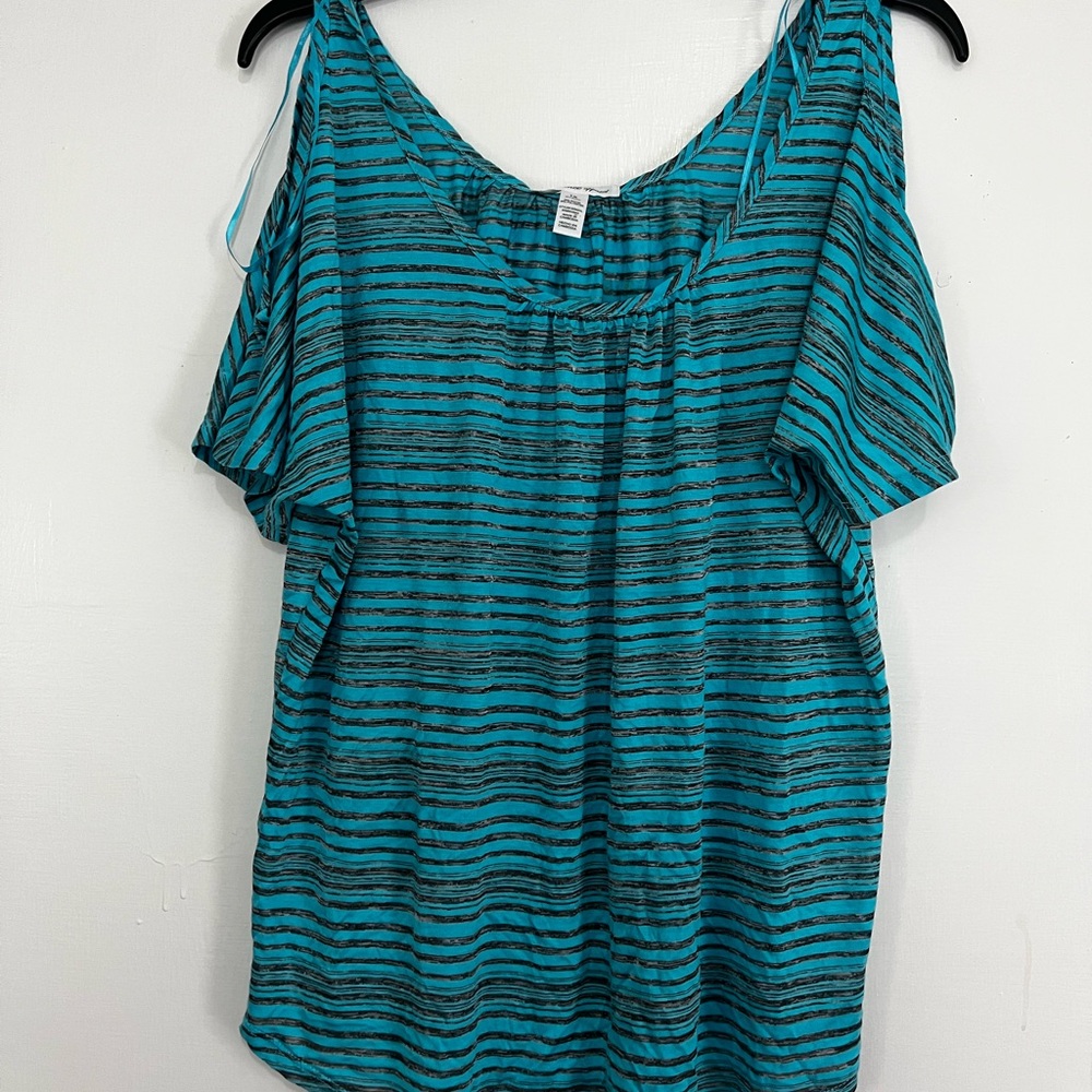 Ambiance Apparel Cold Shoulder Top